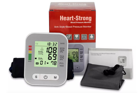 Heart-Strong Blood Pressure Monitor